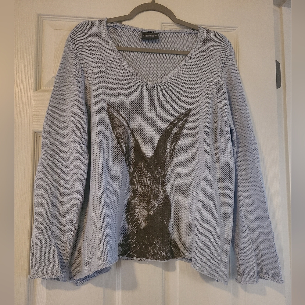 Women's Rabbit Sweater by Wooden Ships